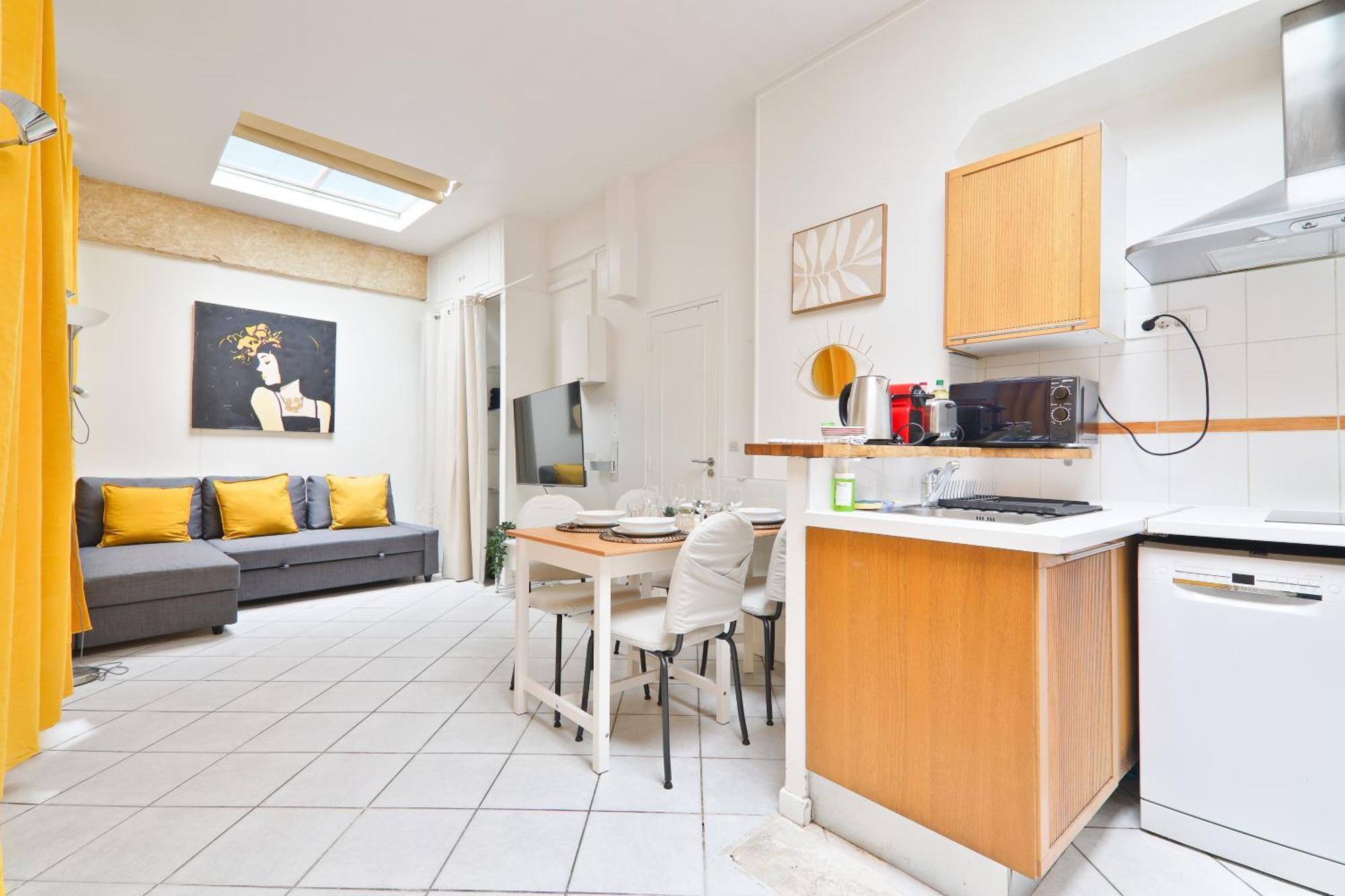 Studio Appartement Quartier Musee Du Louvre 3 Free Netflix Paris Exteriör bild